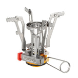 TOMSHOO 114g Super Light Canister Stove Ultralight Mini Camping Oven Stove Outdoor Picnic Portable Folding Stove Burners