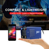 250 Amp Arc Welder Digital Inverter IGBT Stick 220V Mini Electric Welding Machine with LED Display Quick Connector for Beginner