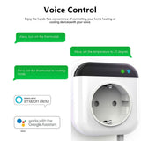 Smart Wifi Thermostat Plug Outlet Temperature Controller 15A Wireless Plug-in Socket Schedule Timer Electric Switch for Heating