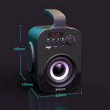 2022.Portable Mini Wireless Bluetooth Speaker 50W Four Speaker Subwoofer HiFi Sound Quality Stereo Surround Sound Music Center