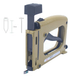 Meite HM515 Frame Gun Nailer With 1000pcs Nails Manual Flex Point Tacker Framing Pin Stapler