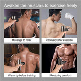 Mini Electric Muscle Massage Gun Portable Pocket Body Massager with bag Deep Tissue Facial Gun for Fitness Relaxation Pain Relie