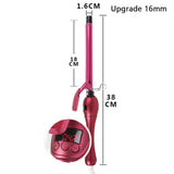 Professionele 9/13/16Mm Krultang Twist Hair Curler Irons Curling Wand Roller Waver Beauty Styling Tool