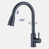 Kitchen Pull-Out Telescopic Cold And Hot Random Pulling Faucet Sink Dishwasher Basin Mixing Valve