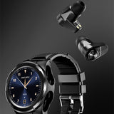 Smart Watch JM06 Pro Men Tws 2 in 1 Earphone HIFI Stereo Wireless Headphone Combo Headset Earbuds Smartwatch Wristband