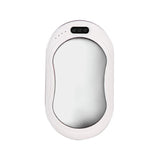 D0AD Portable Hand Warmer Mini USB Rechargeable Electric Heaters 2 in 1 Warmers for Outdoor Traveling Sports Hunting Camping