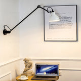 Modern Minimalist Retro Wall Lamp NordicTelescopic swing double section wall light Living Room Bedroom Bedside lighting fixtures