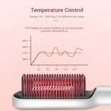 Multifunctional straightener straightener brush electric heat comb straightener curler hair fast modeling tool