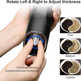 Automatic Electric Salt And Pepper Grinder Set, Gravity Pepper Grinder, Automatic Salt Grinder Pepper Mill For Kitchen