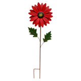 Outdoor Waterproof Ornament Universal Home Decor With Stake Garden Iron Sunflower Rustproof Vivid Natural 3D Craft Easy Use
