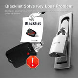 Electronic Lock With Unlock Records, Smart Lock Without Power, Padlock For Warehouse, Passive Electronic Smart Lock