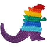 New Luminous Large Size Dinosaur Pops itS Fidget Toys High-Capacity fold Waterproof Kawaii Anti Stress Figet Toy Adult Kids Gift