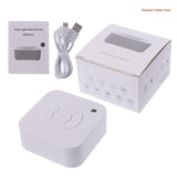White Noise Machine USB Rechargeable Timed Shutdown Sleep Sound Machine For Sleeping &amp; Relaxation For Baby Adult Office 39XF