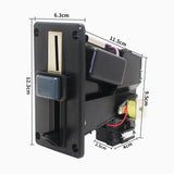2X Multi Coin Acceptor Coin Pusher Memory For Vending Machine Arcade Game Ticket Exchange