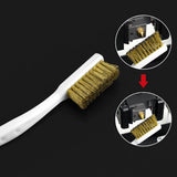 Practical 3D Printer Cleaning Tool Set 3 Pieces Multifunction Wrench Mini Cross Socket And Nozzle Brush