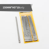 150mm Length Ball Head Screwdriver Drill Bit Sets S2 Steel Screw Driver Bits Hex Magnetic 1/4"Hand Repair Kits Tools
