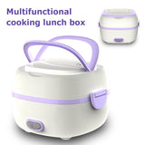 2020 New MINI Rice Cooker Thermal Heating Electric Lunch Box 2 Layers Portable Food Steamer Cooking Container Meal Lunchbox Warm