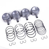 06H 107 065 T 82.5mm Pin 21mm 1.8T EA888 Piston Assembly with Upgrades Wave Scraper Oil Ring Fit For Passat CC 09-11 06J198151B