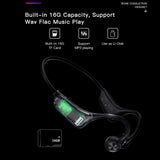 Bone Conduction Headphones 16GB MP3 Player BT5.0 Wireless Earphone Sports Headset IPX5 Waterproof Hands-free with Microphone