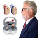 Rechargeable Hearing Aid in the Ear Sound Amplifiers Audifonos Hearing Aid for Elderly Deaf Air Conduction Wireless Headphones