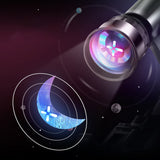 Telescope High Clear Astronomical Refracting Science Teaching Toy with 20X 30X 40X Magnification Eyepieces Tripod for Children