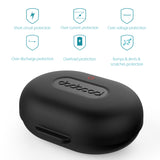 Dodocool Headphone Charging Case Portable Holder Travel Carrying Storage Bag with Built-in 500mAh Rechargeable Battery