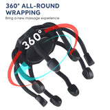 Rechargable Electric Octopus Claw Scalp Head Massager 3 Vibration Modes Scalp Relaxation Stress Relief and Hair Stimulation