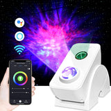 Smart Star Projector Light Tuya Smart Life Galaxy Projector APP Work With Alexa Google Home Colorful Starry Sky LED Night Lamp