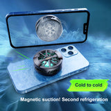 Universal Mini Mobile Phone Cooling Fan Radiator Turbo Hurricane Game Cooler Cell Phone Cool Heat Sink For IPhone/Samsung/Xiaomi