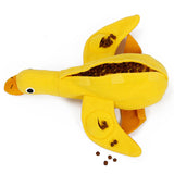 Duck Besign Style Sniffing Plush Toy Expends Energy Grinding Teeth Ball Hiding Food Slow Food Vocalizing Boredom Pet Toy