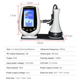 3 in 1 40K Cavitation Slimming Multipolar RF Machine Weight Loss Body Spa Salon Ultrasonic Shaping Beauty Instrument Home Use