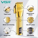 Adjustable Professional Hair Trimmer Barber Hair Clipper For Men Electric Haircut Tool Rechargeable Hair Cutting Machine