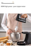 Electric Food Mixer3.5L 400W Table Stand Cake Dough Mixer Handheld Egg Beater Blender Baking Whipping Cream Machine