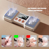 Electric Fingertip Hand Massage Device Palm Finger Massager Magnetic Therapy Pulse Pain Relief Health Care Relaxation