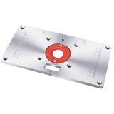 Router Table Plate Trimming Machine Engraving Router Board Engraving Flip Board Aluminum Router Table Insert Board for Makita