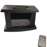 Electric Fireplace Heater With Remote Control Fireplace Electric Flame Decoration Portable Indoor Space Heater for Bedroom