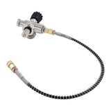PCP Scuba Charging Valve Air Filling Station Refill Adapter 400Bar 6000Psi Gauge With M18X1.5 Or 7/8-14UNF Threads
