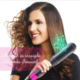 Multifunctional Styling Comb Heating Beard Comb Negative Ion Straight Hair Brush Folding Straightener Hair Hot Curler