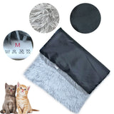 Pet Dog Bed Mat Winter Warm Plush Pad for small large Dog Cat Washable Non-Slip soft Mat Pet accessories For Dropshipping
