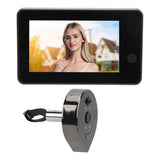 Video Door Viewer Anti Theft Night Vision PIR Motion Detection 4.3in LCD Display Security Peephole Camera for Home Apartment
