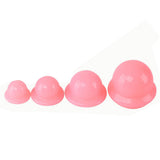 4Pcs Silicone Vacuum Thickened Negative Pressure Cupping Set Anti Cellulite Apparatus Portable Personal Body Massage Cupping Set