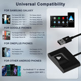 Wireless CarPlay Adapter for IOS for Android Wireless Carplay Dongle WiFi 2.4GHz/5GHz Auto Car Adapter Online Update CarPlay