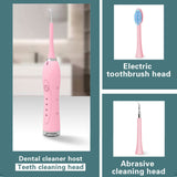 Electric Calculus Remover Teeth Whitening Cleaning  Tartar Scraper Tooth Polisher Stain Eraser High Frequency Vibration