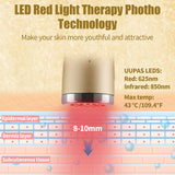 Red Light Skin Rejuvenation Machine Anti Aging Infrared LED Light Photon Therapy Device Wrinkle Removal,Face Lift Skin Massager