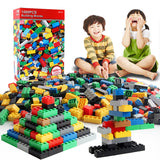 300/500/1000 Pieces DIY model Assembly Building Blocks Sets Creative Bricks Kids Educational Toys Children's Toys Blocks Gift