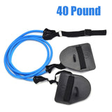 20-60lb Simulation Swimming Exercise Land Arm strength Work Out Fitness Resistance Band Hand Webbed Paddle Swimming Forging