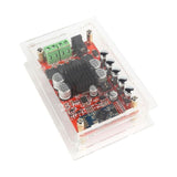 F19E TDA7492P AUX 50Wx2 Bluetooth4.0 Receiver Digital Amplifier Board Acrylic Case