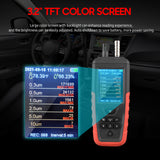 Dust Particle Counter 6-Channel 0.3um/0.5μm/1.0μm/ 2.5μm/ 5.0μm/10um PM2.5 PM10 with 3.2-inch Backlight TFT Air Quality Tester