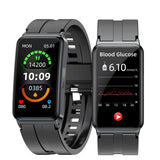 EP01 Blood Glucose Sugar Smart Watch ECG HRV Body Temperature Blood Pressure Monitoring Smart Bracelet for Men Women