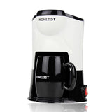 Coffee Maker Portable Fully Automatic Mini American Coffee Machine Drip Coffee Machine Black And Pink EU UK Plug